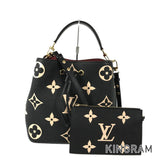 LOUIS VUITTON Bicolor Monogram Empreinte Neo Noe MM M45497 Hand bag