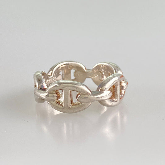 HERMES Chaine d'Ancre Enchene PM Ring