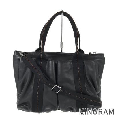 HERMES Caravan Horizontal MM Hand bag