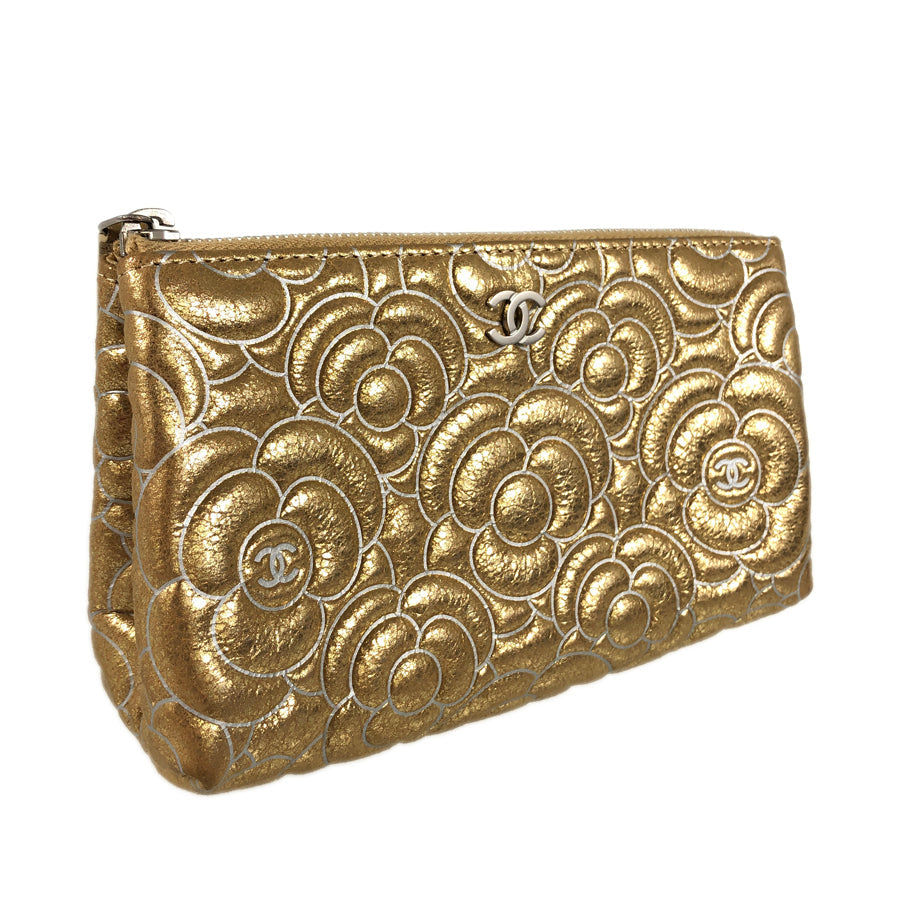 CHANEL Camellia Pouch