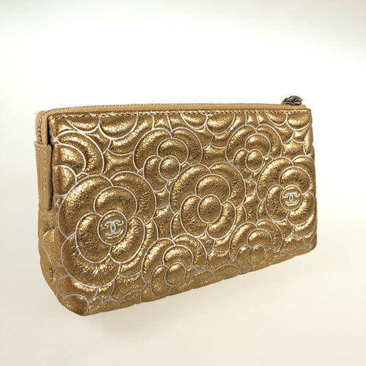 CHANEL Camellia Pouch
