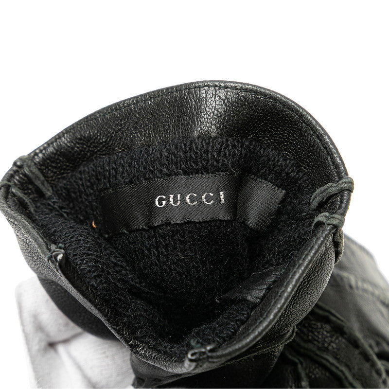 Gucci Leather Horsebit Gloves 603635