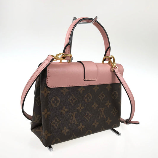 LOUIS VUITTON Monogram Locky BB M44080 Hand bag