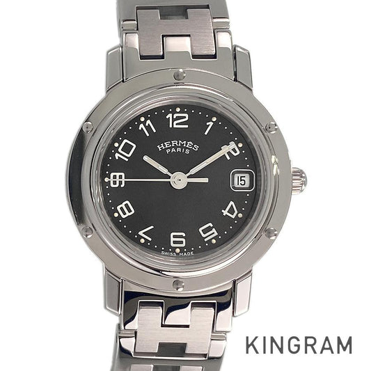 HERMES Clipper Battery replaced, exterior finishedquartz Women's Watches