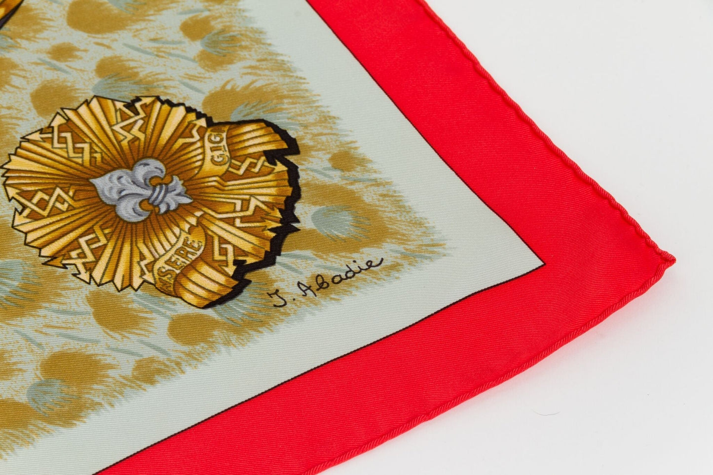 Hermes Casques Et Plumets Silk Scarf
