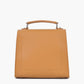Mustard push-lock messenger bag