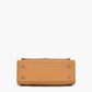 Mustard push-lock messenger bag