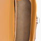 Mustard push-lock messenger bag