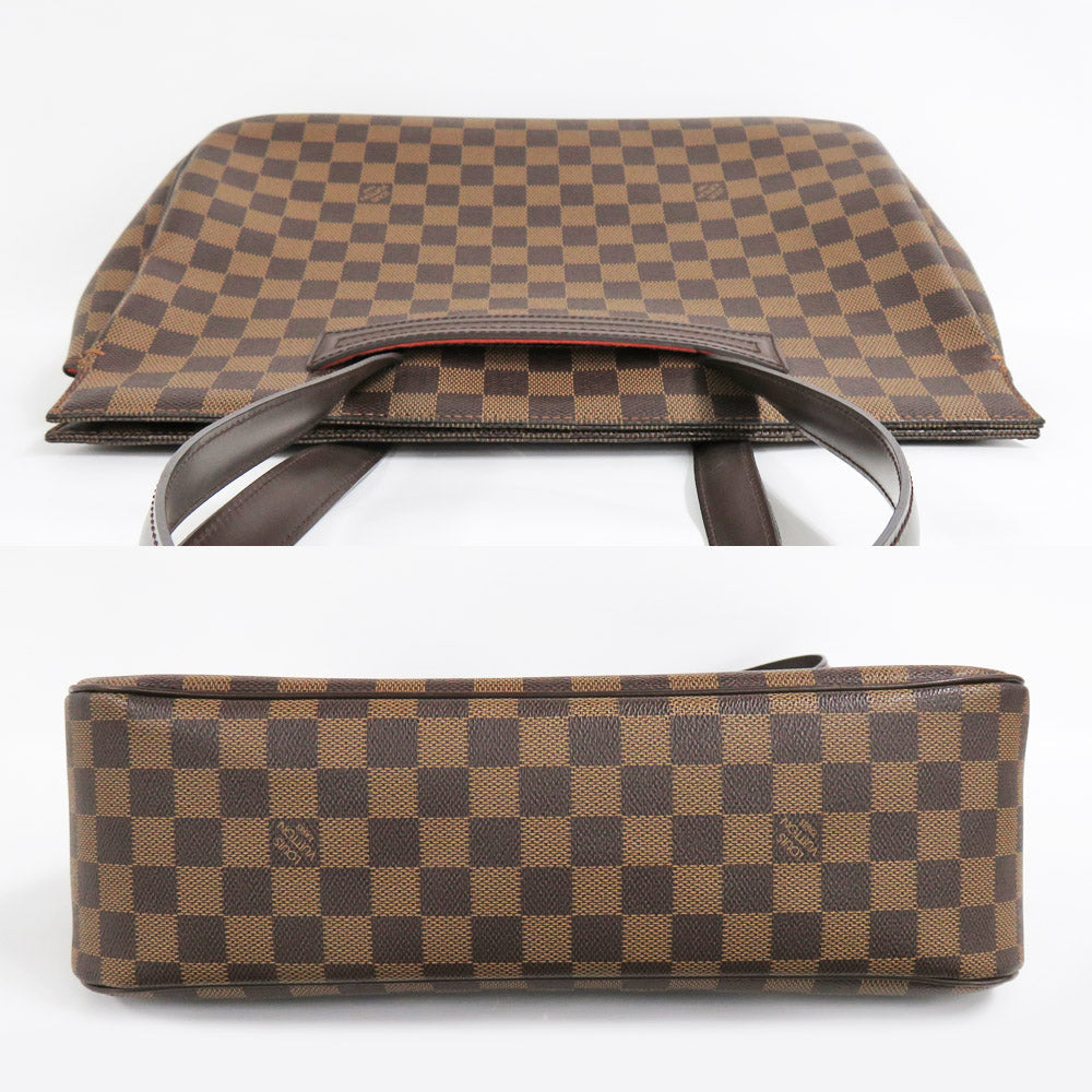 Louis Vuitton Damier Parioli PM Shoulder Bag Brown