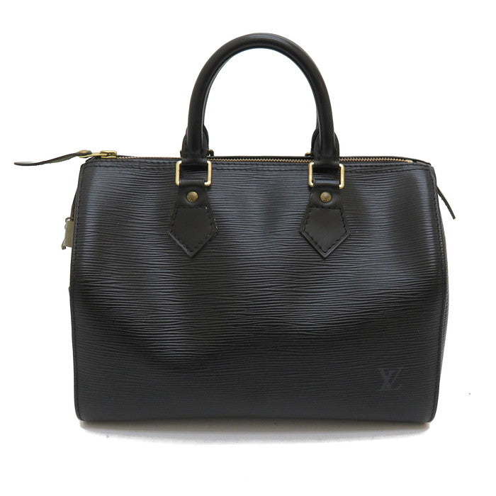 Louis Vuitton Speedy 25 Epi Handbag Black