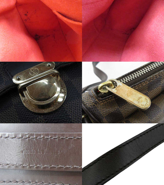 Louis Vuitton Damier Ebene Ravello GM Strap Shoulder Bag