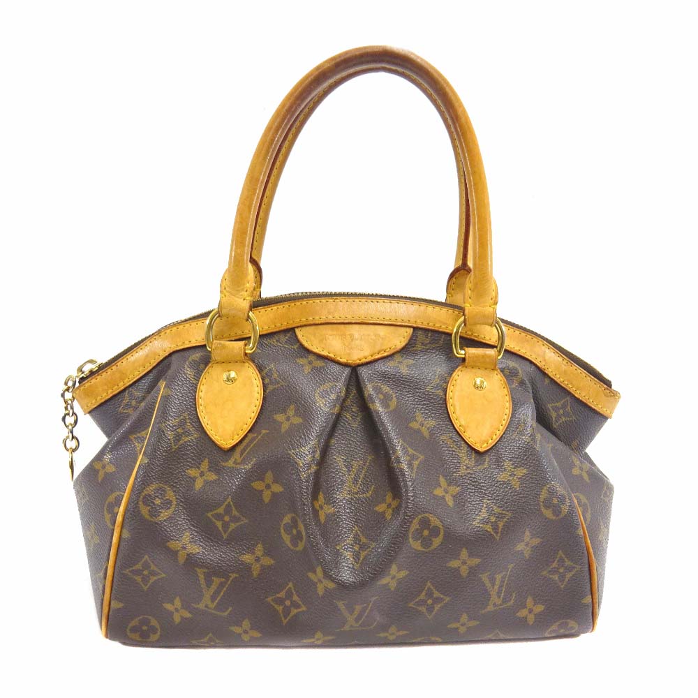 Louis Vuitton Monogram Tivoli PM Handbag Brown