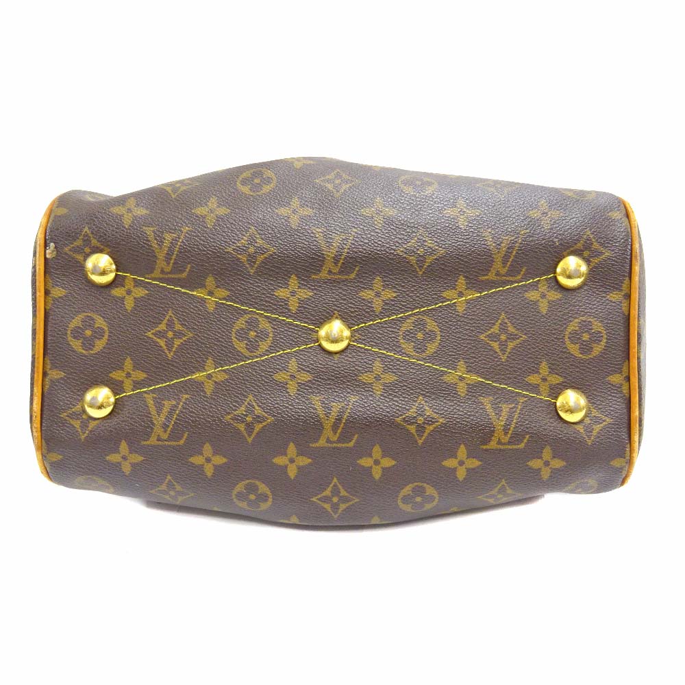 Louis Vuitton Monogram Tivoli PM Handbag Brown