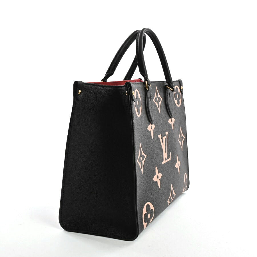Louis Vuitton On The Go MM Bicolor Amplant Tote Bag