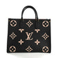 Louis Vuitton On The Go MM Bicolor Amplant Tote Bag