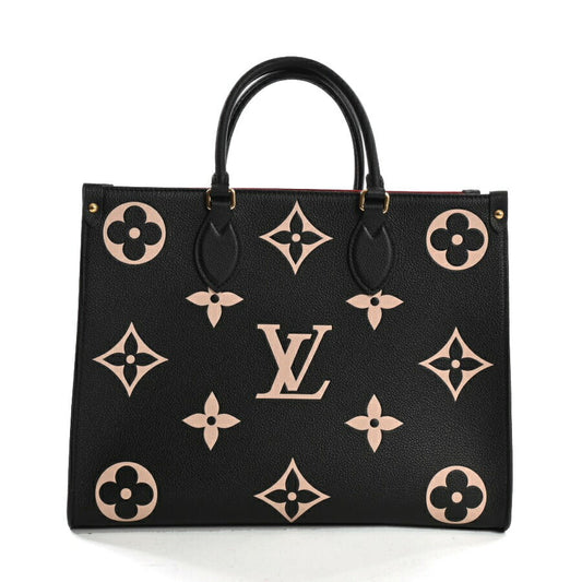 Louis Vuitton On The Go MM Bicolor Amplant Tote Bag
