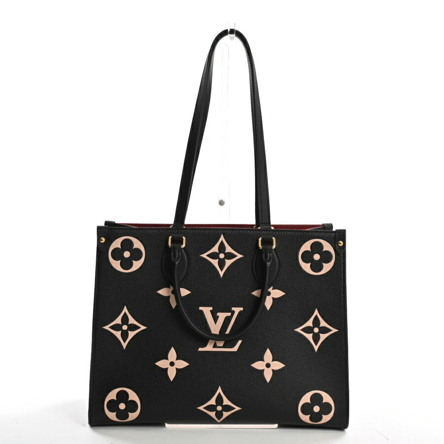 Louis Vuitton On The Go MM Bicolor Amplant Tote Bag