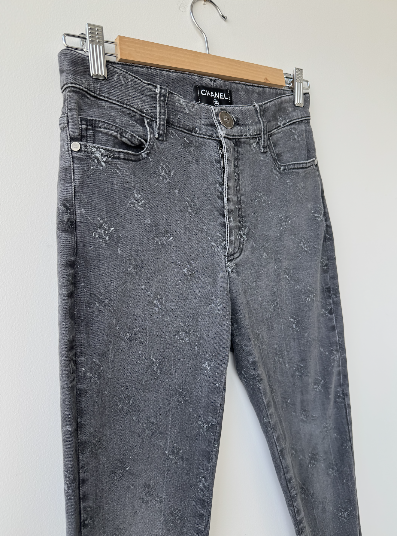 2021 - Chanel Grey Jeans