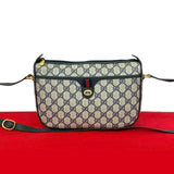 Gucci GG Logo Leather Shoulder Bag