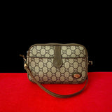 Gucci GG Logo Leather Shoulder Bag