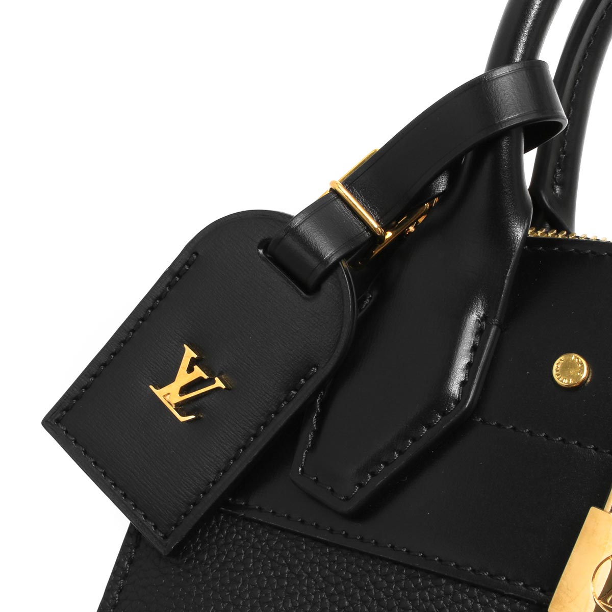 Louis Vuitton City Steamer PM Shoulder Bag Black
