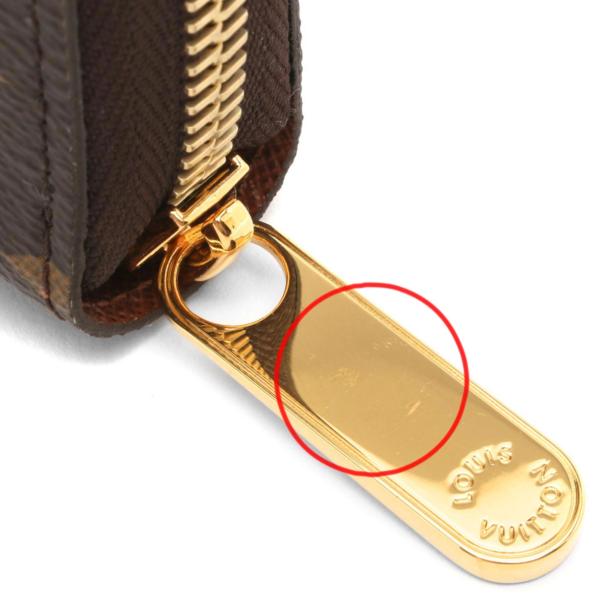 Louis Vuitton Monogram Round Zipper Wallet