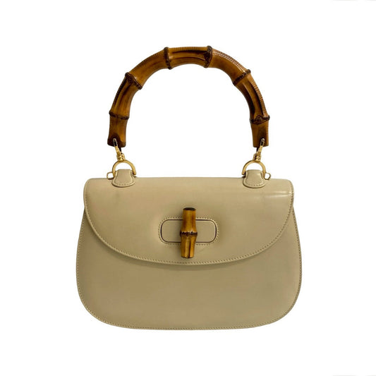 Gucci Bamboo Leather Handbag