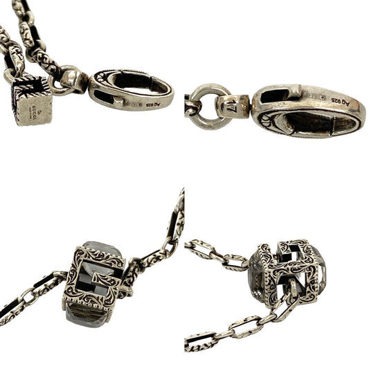 Gucci Arabesque G Cube Silver 925 Bracelet