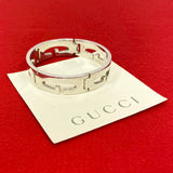 Gucci G Logo Silver 925 Bracelet