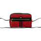 Gucci Ophidia GG Logo Suede Patent Leather Shoulder Bag
