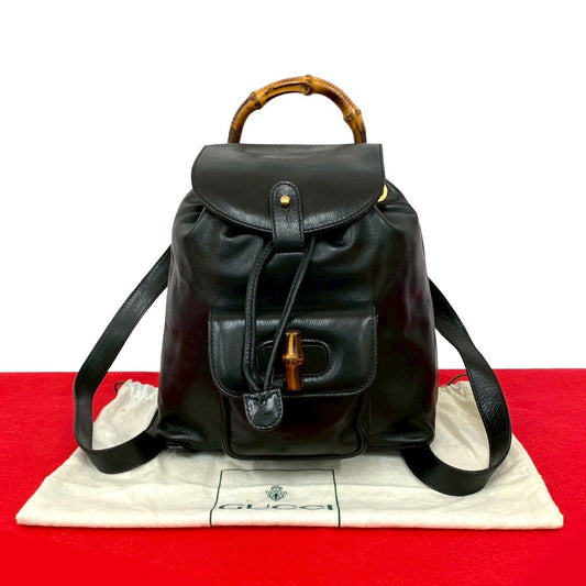 Gucci Leather Mini Backpack