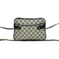 Gucci GG Logo PVC Leather Shoulder Bag