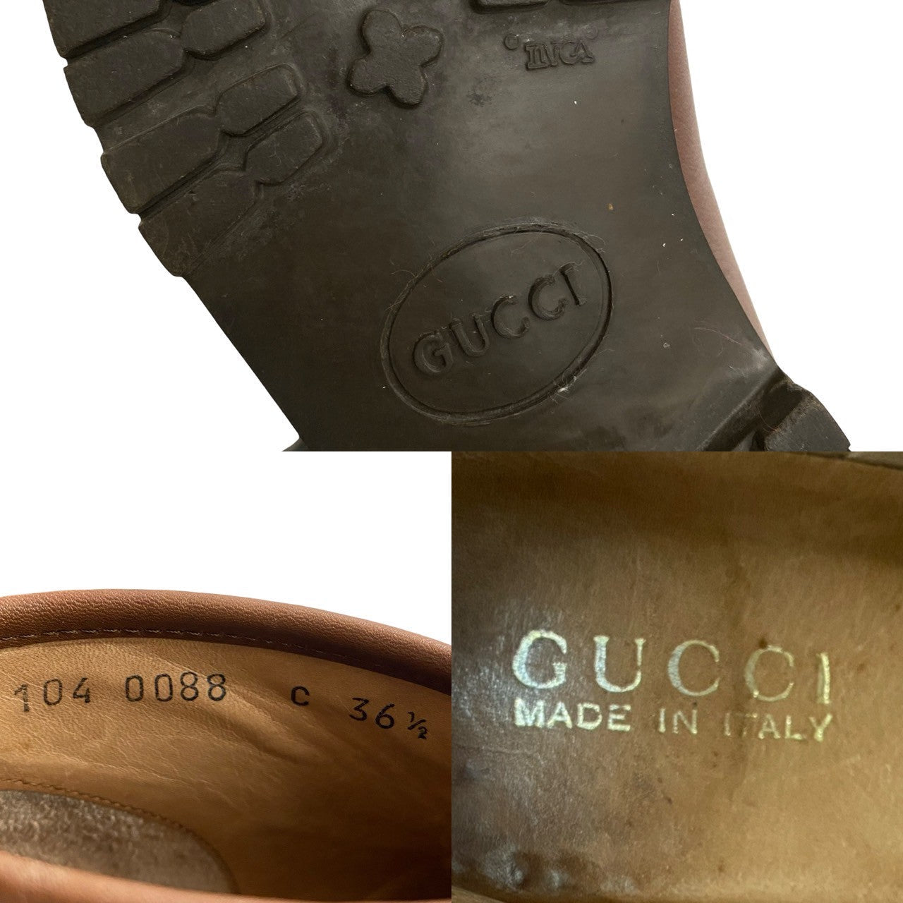 Gucci Horsebit Leather Boots