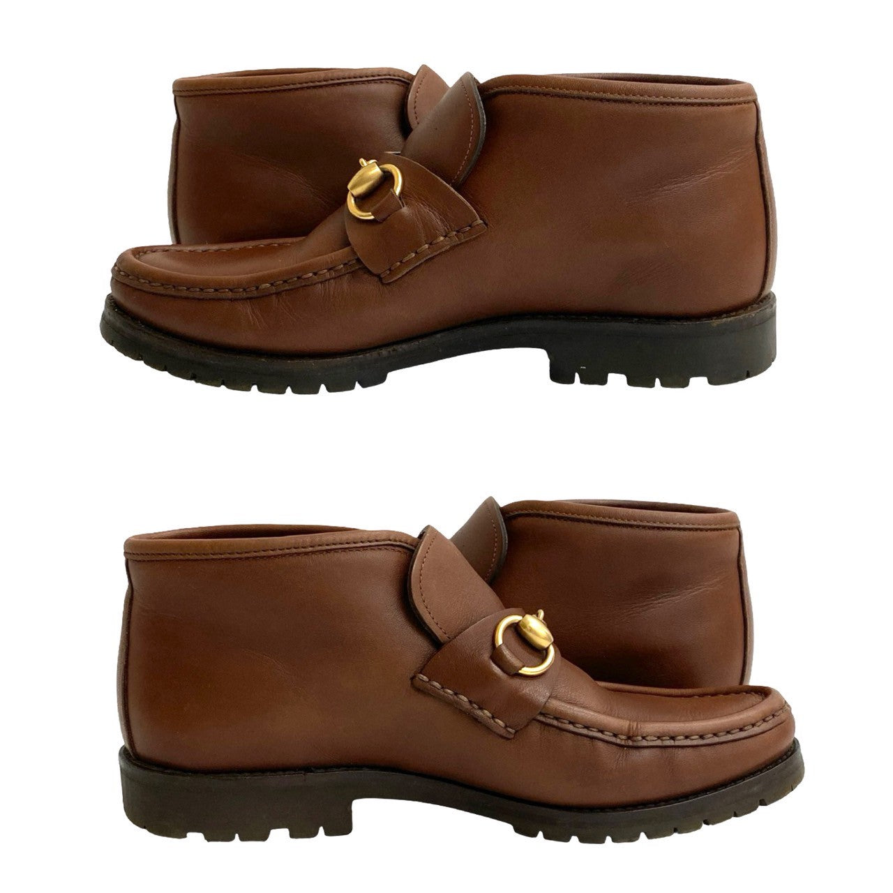 Gucci Horsebit Leather Boots