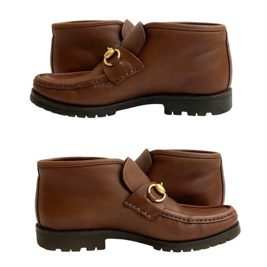 Gucci Horsebit Leather Boots
