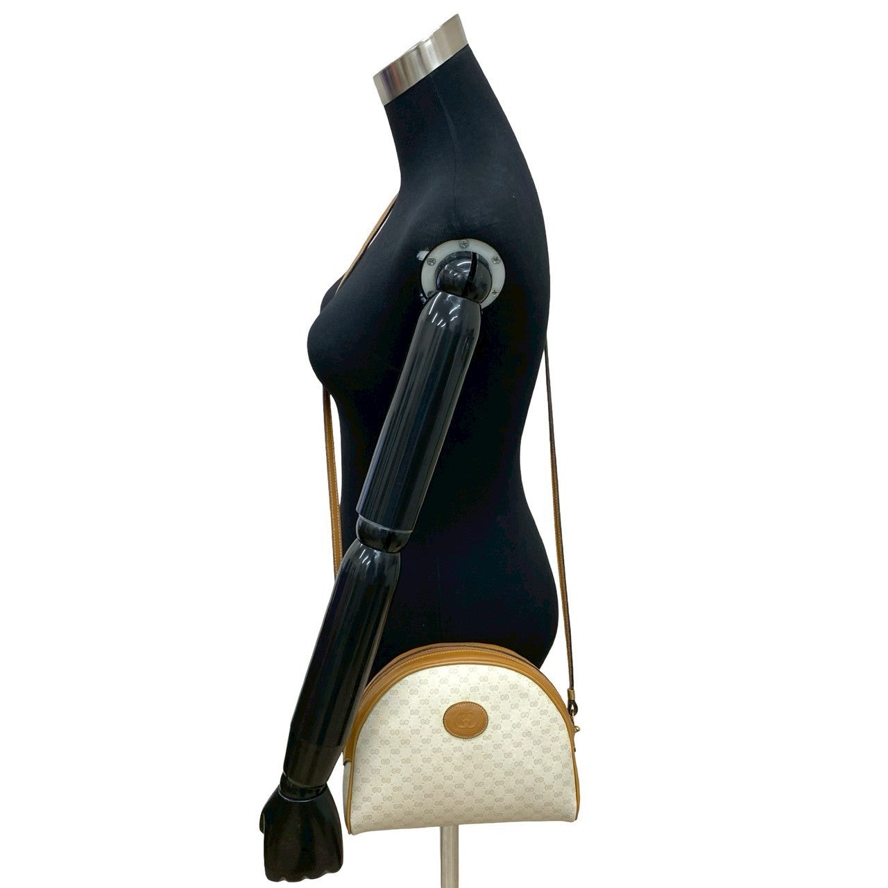 Gucci Micro GG Leather Shoulder Bag
