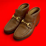 Gucci Horsebit Leather Boots
