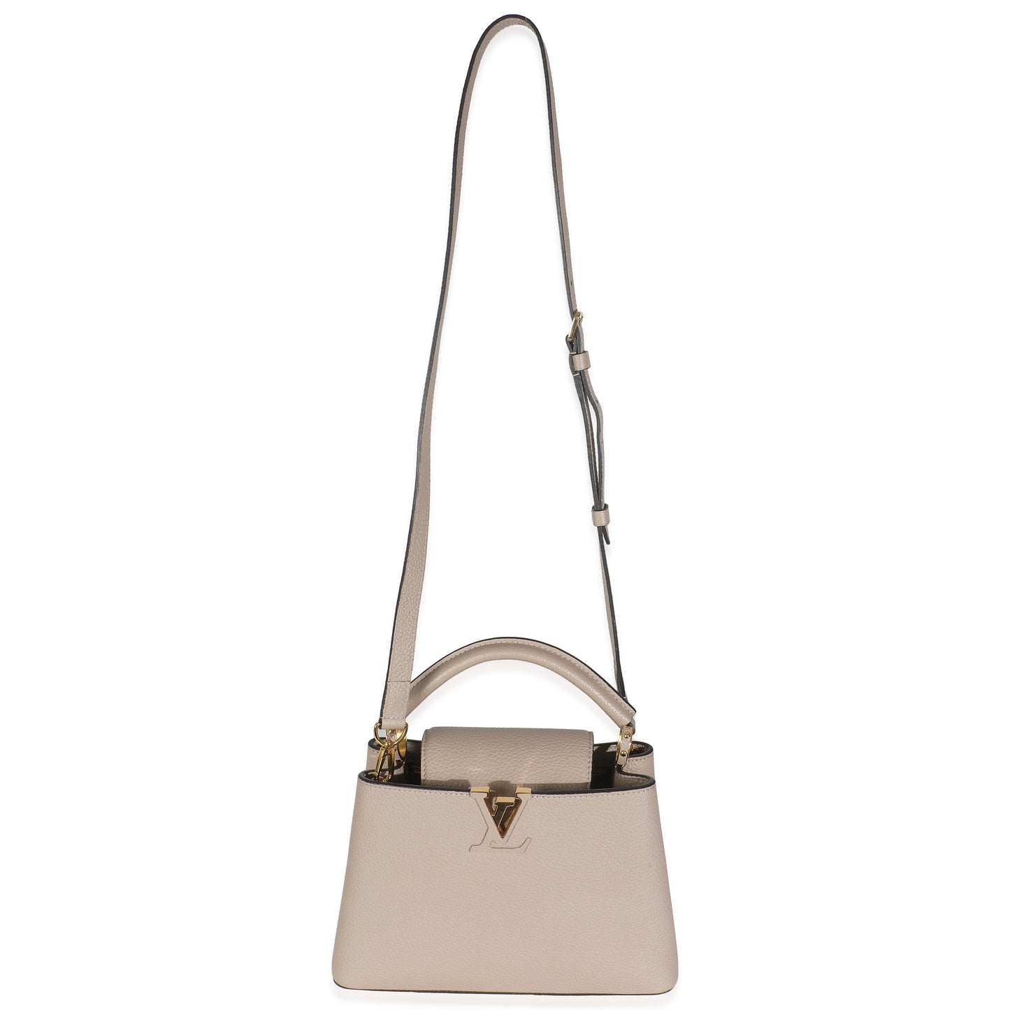 Louis Vuitton Galet Taurillon Capucines BB