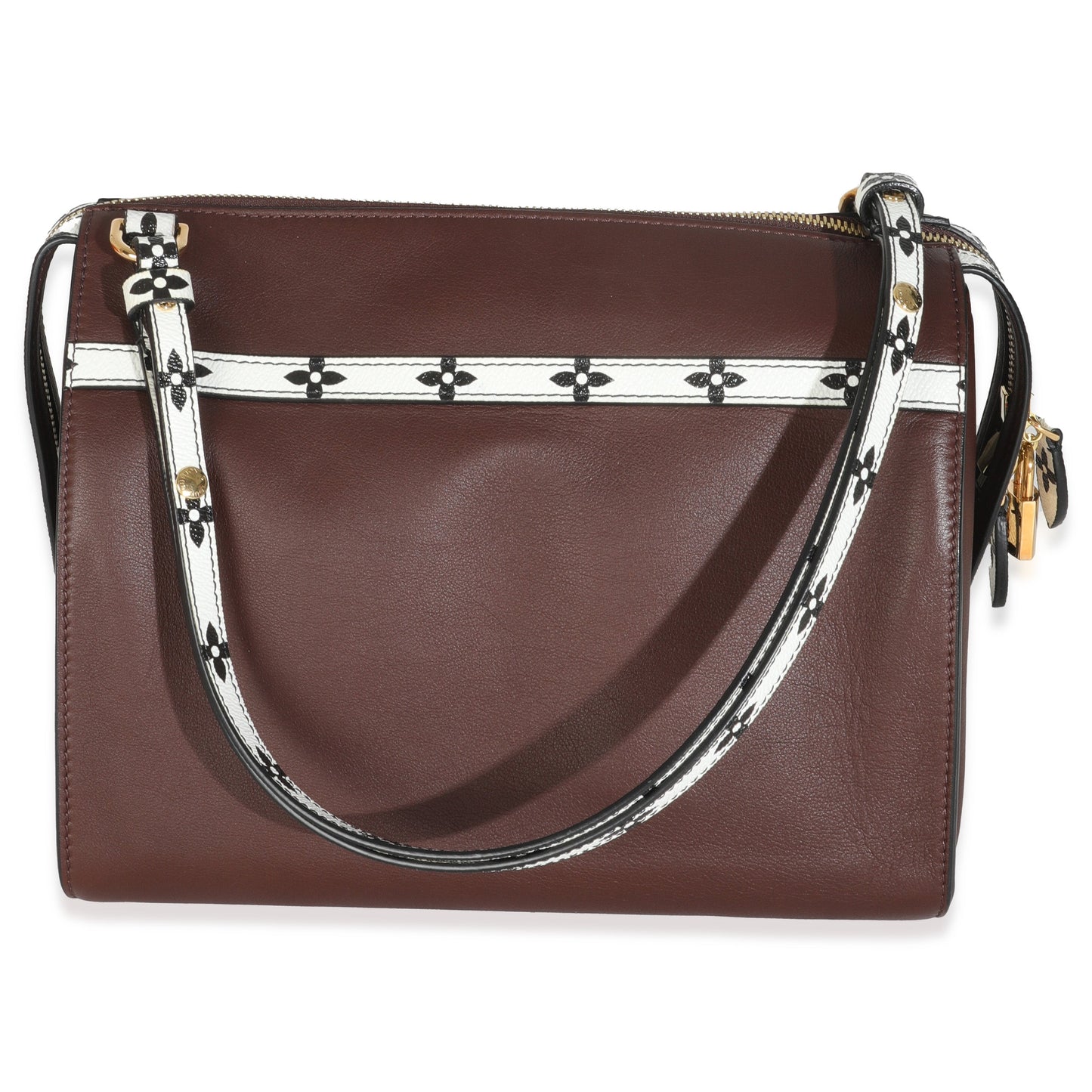Louis Vuitton Burgundy Calfskin Speedy Amazon MM
