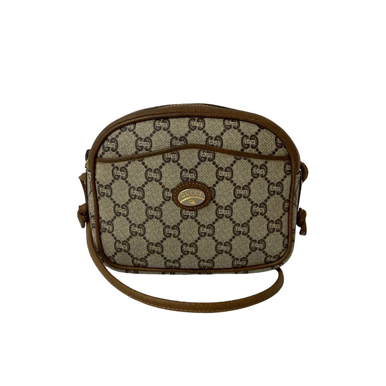 Gucci Old Gucci Plus Leather Shoulder Bag