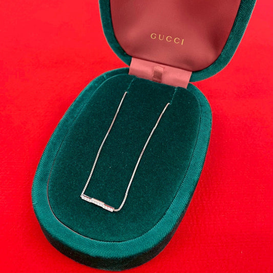 Gucci Link to Love Au750 Diamond Necklace