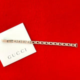 Gucci Square G Silver 925 Bracelet