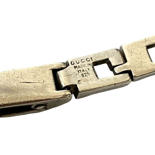 Gucci Square G Silver 925 Bracelet