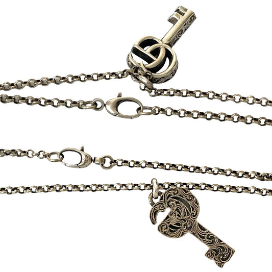 Gucci Arabesque Double G 925 Necklace