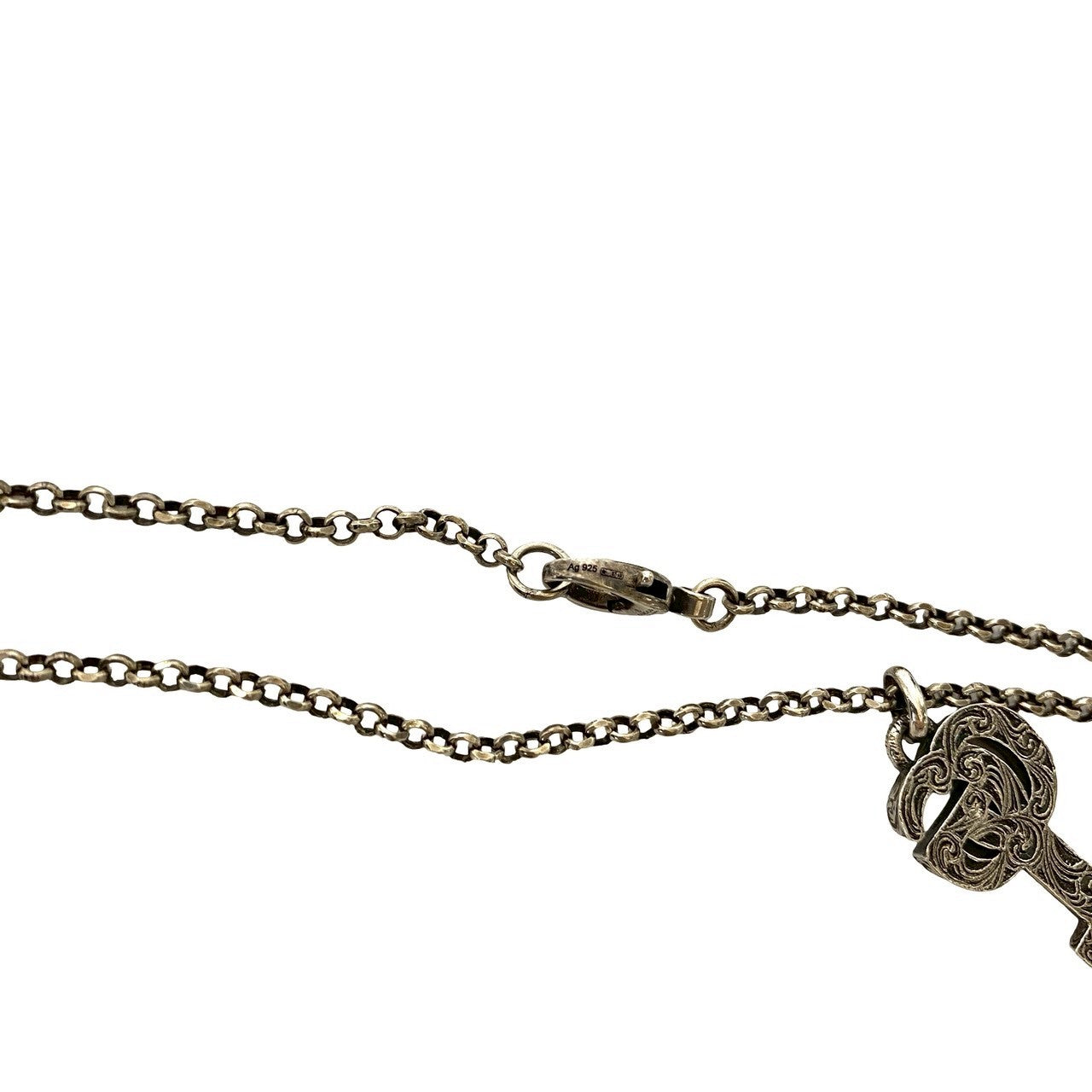 Gucci Arabesque Double G 925 Necklace