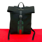 Gucci Sherry Line Techno Canvas Leather Backpack