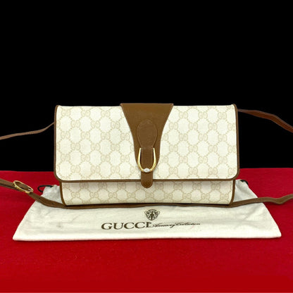 Gucci GG Logo Leather Shoulder Bag