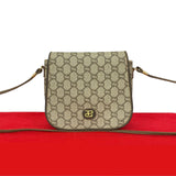 Gucci Old Gucci Plus Leather PVC Shoulder Bag