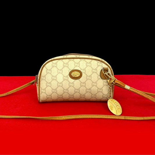 Gucci Leather PVC Shoulder Bag