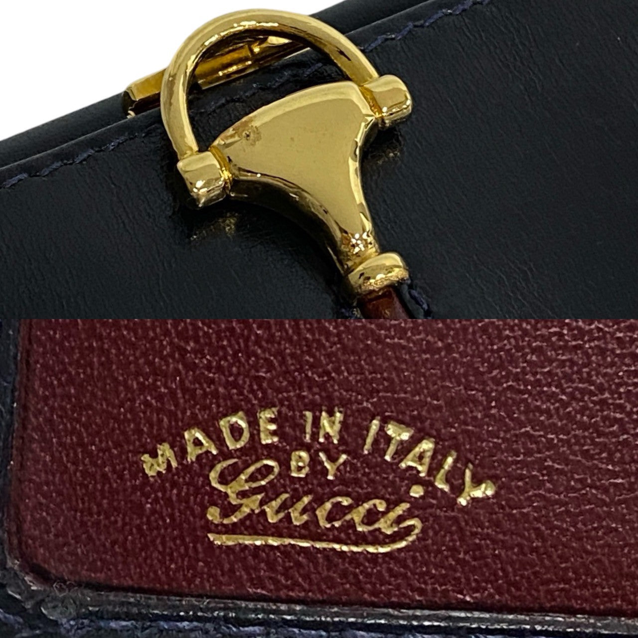 Gucci Old Gucci Leather Wallet
